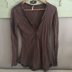 Free people long sleeve top